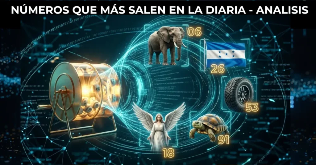 Análisis estadístico de los números que más salen en la Diaria con algunos simbolos asociados