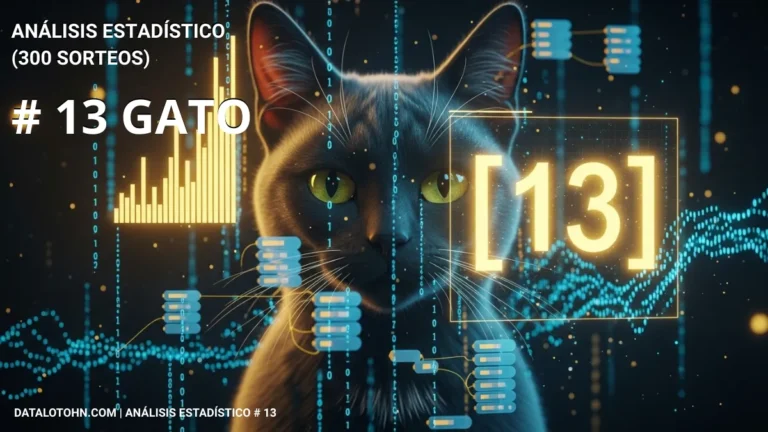 Análisis técnico del número 13 en la diaria y el símbolo del gato en la lotería de Honduras