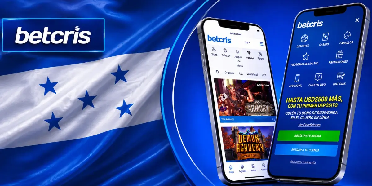 La app de Betcris está optimizada para smartphones Android e iOS en Honduras. Aplicación móvil de Betcris para apuestas deportivas en Honduras desde celular.