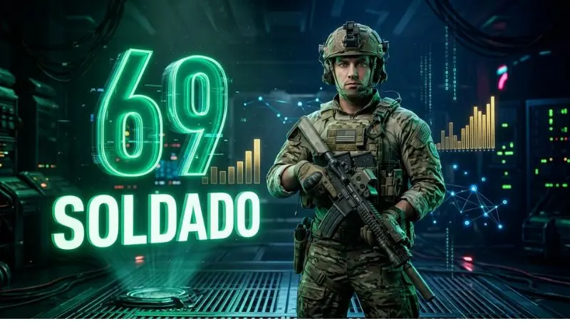 Representación digital del número 69 en La Diaria y su símbolo el Soldado con gráficos estadísticos.